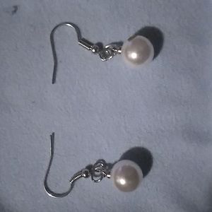 Pearl earrings